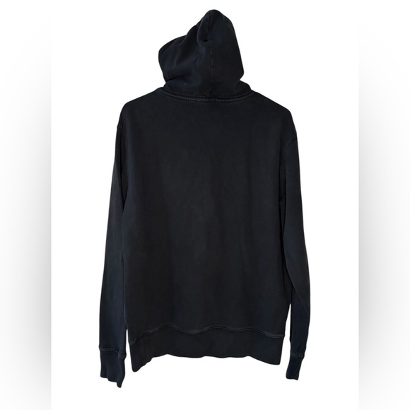 Polo Ralph Lauren Embroidered Martini Bear Black Hoodie Mens Size Medium Preppy - Picture 4 of 9